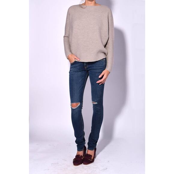 Rag & Bone Skinny Vashon Distressed Hole Jeans - Picture 2 of 10